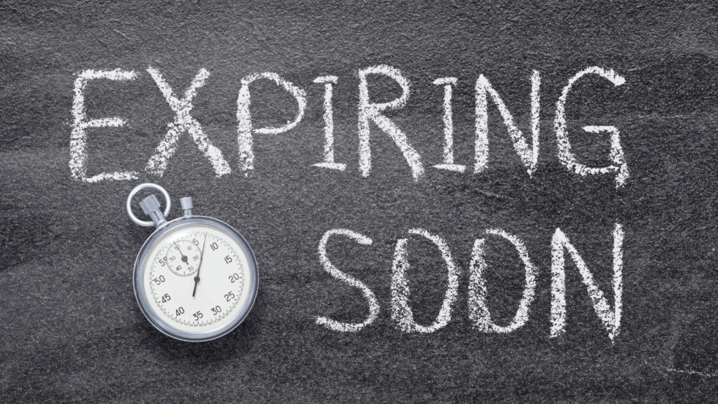 expiring soon