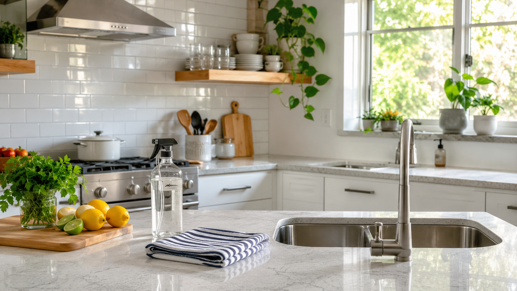 Simple Kitchen Cleaning Routine for Summer Homes